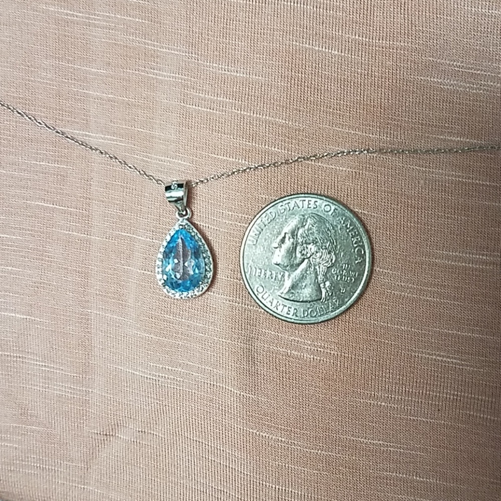 Topaz necklace - Picture 4 of 7